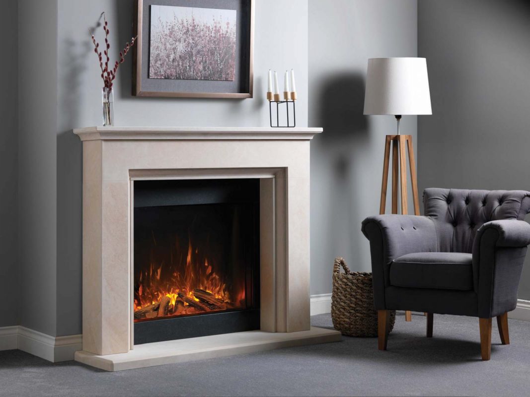 Solution SLE75 Fireplace and stove centre Peak Fireplaces